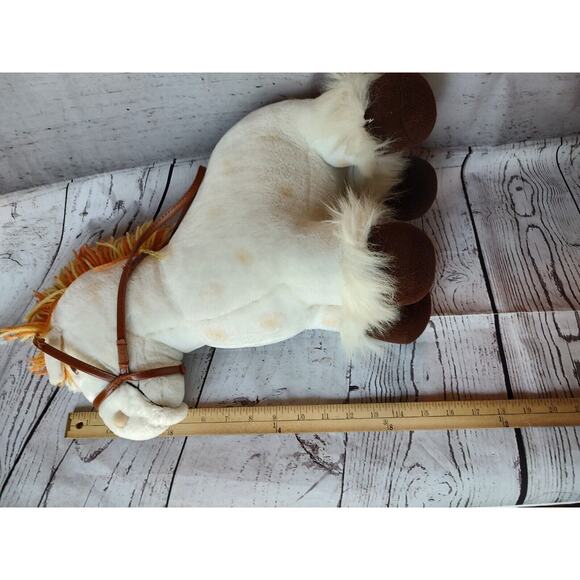 Vintage 1984 Cabbage Patch Kids Show Pony White Horse Stuffed Plush Animal Toy - Picture 7 of 7